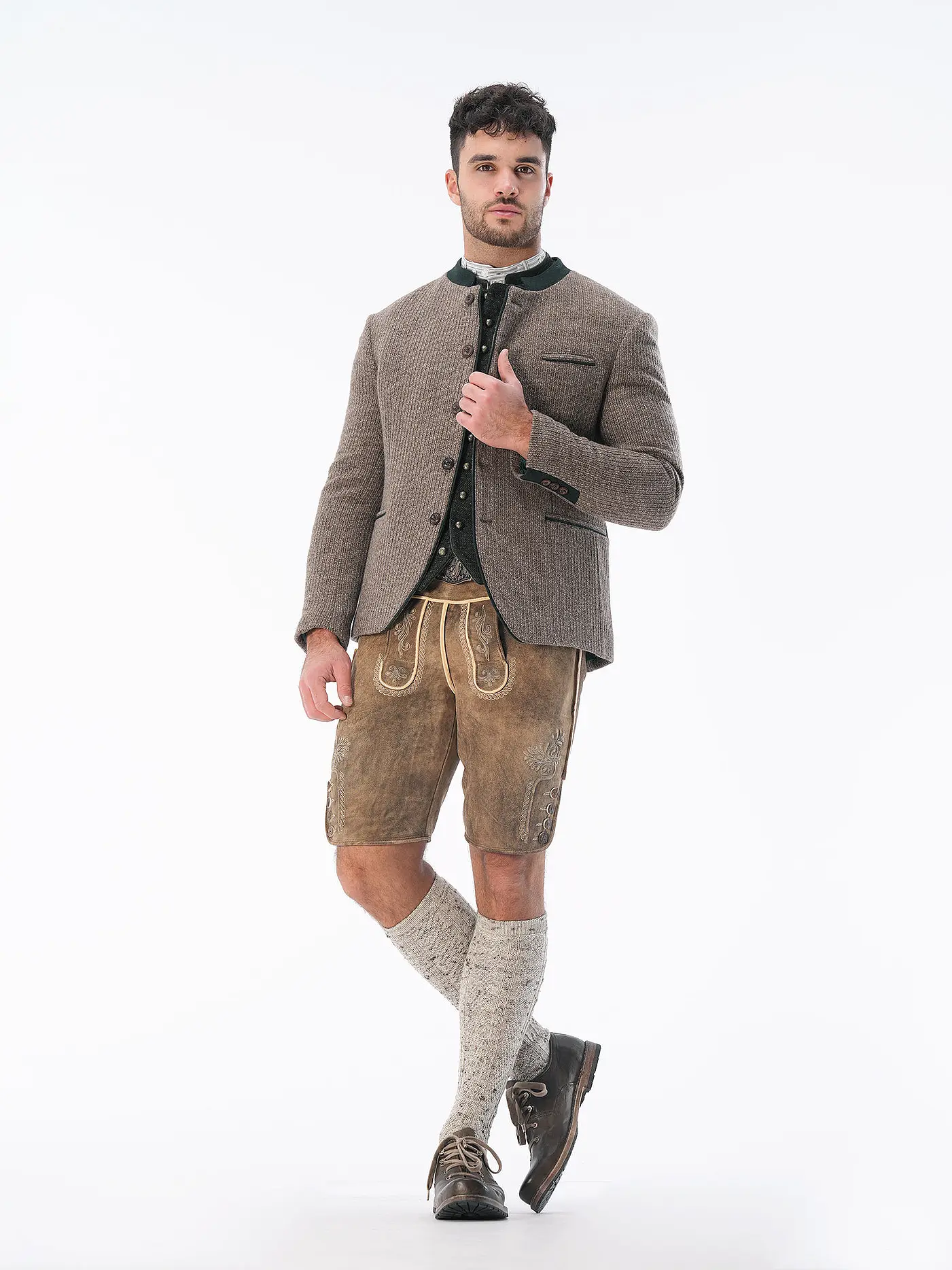 GWEIH & SILK | Trachtensakko LINDAU | braun